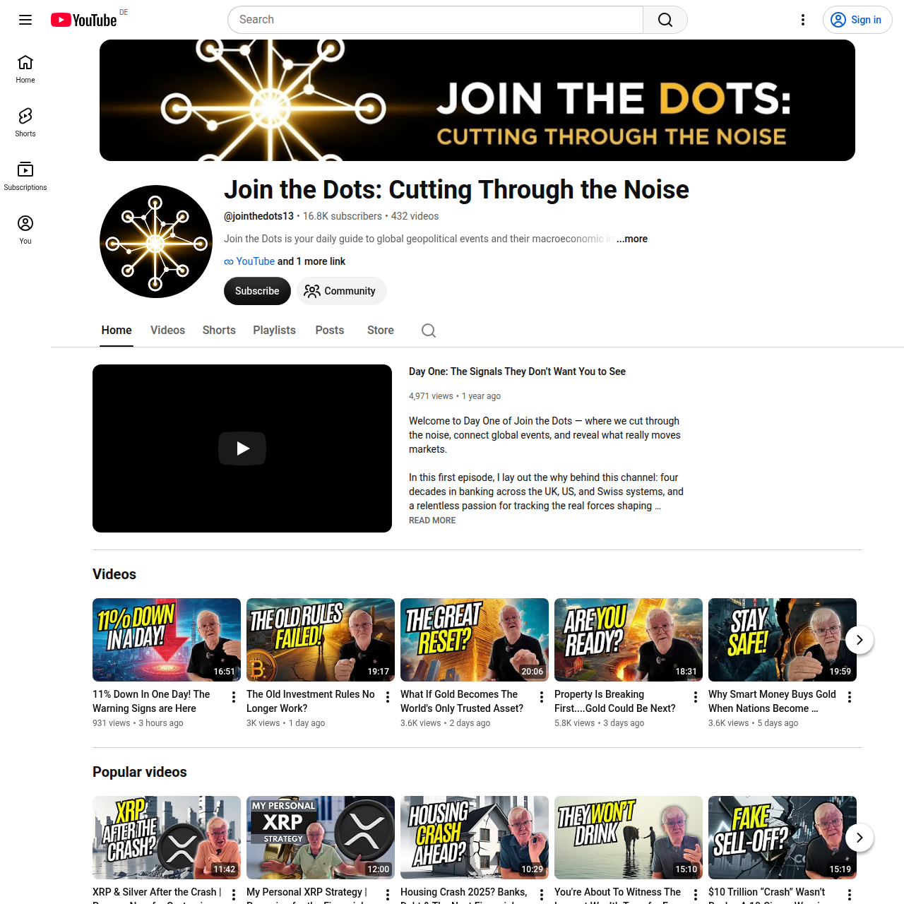 Join the Dots: Cutting Through the Noise